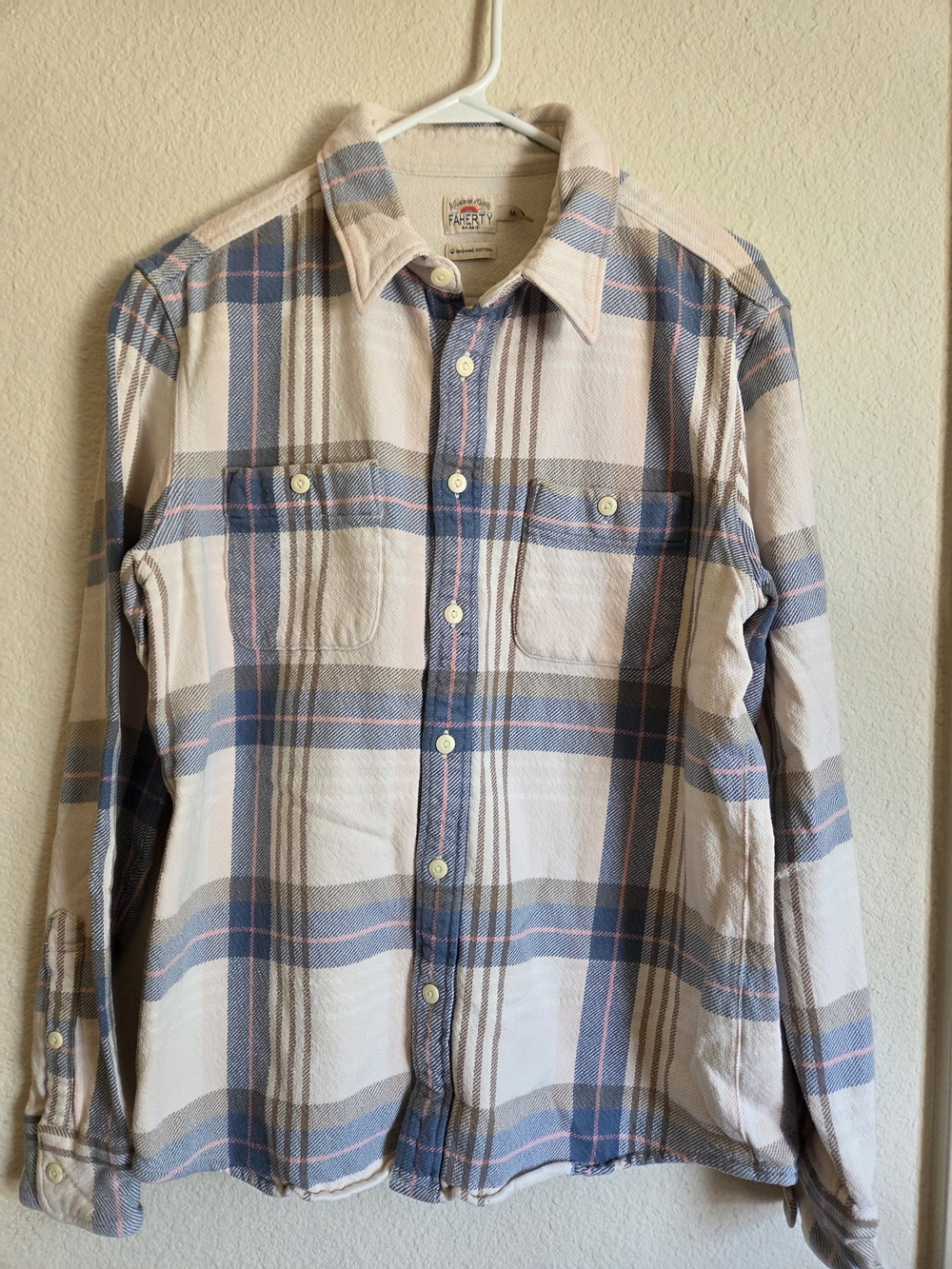 FAHERTY- Surf Flannel organic cotton